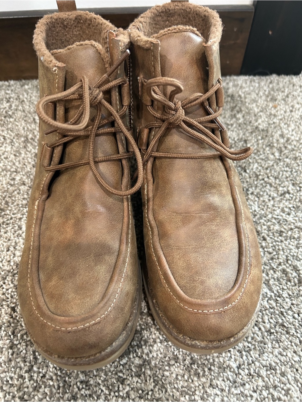 Eurosoft Women's Brown Lace-Up Boots - 7M